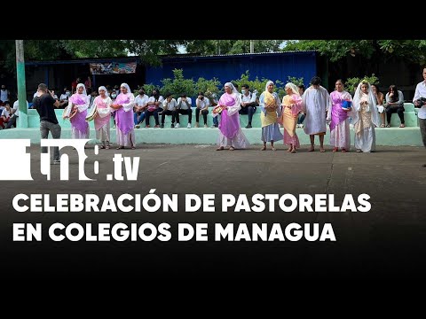 Estudiantes de Managua cierran con bonita pastorela el año escolar 2022 - Nicaragua
