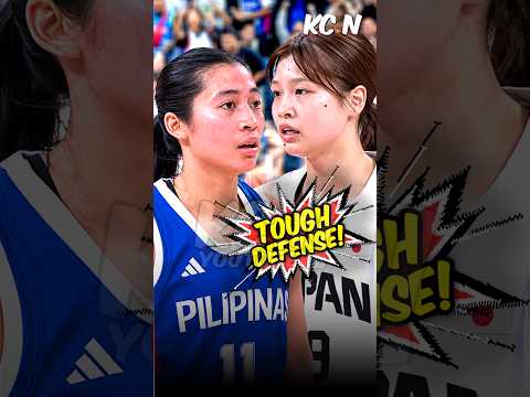 Stef Berberabe gives Japan TOUGH DEFENSE! 💪
