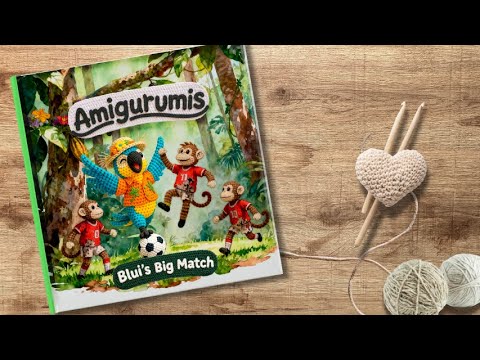Blui's Football Match | Kids Tales and Stories | The Amigurumis Story Time | Part 1