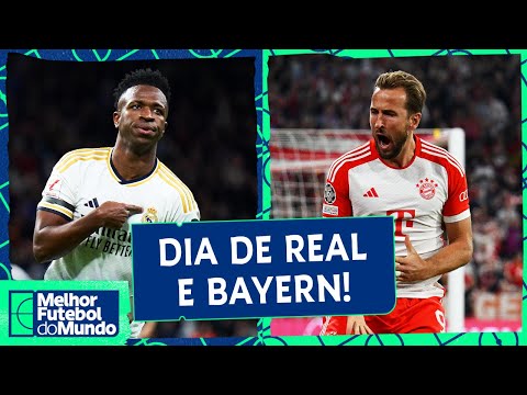 REAL MADRID X BAYERN; DORTMUND ELIMINA O PSG - Melhor Futebol do Mundo (08/05/2024)