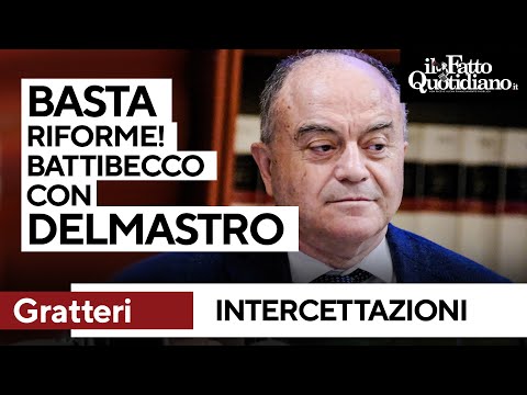 Gratteri: "Basta, non fate più riforme". Battibecco con Delmastro sulle intercettazioni