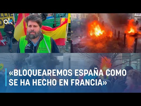 Los agricultores avisan a Sánchez: «Bloquearemos España como se ha hecho en Francia»