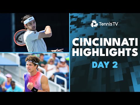 Shelton Faces Opelka; Nakashima & Fritz Battle | Cincinnati 2024 Day 2 Highlights