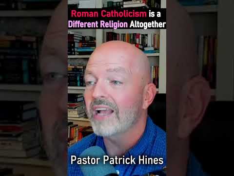 Roman Catholicism is a Different Religion Altogether - Pastor Patrick Hines Podcast #shorts #Christ