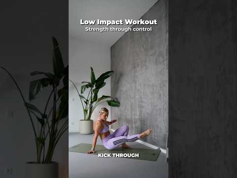 Low impact, high results 💫 Stronger muscles, core, and endurance.