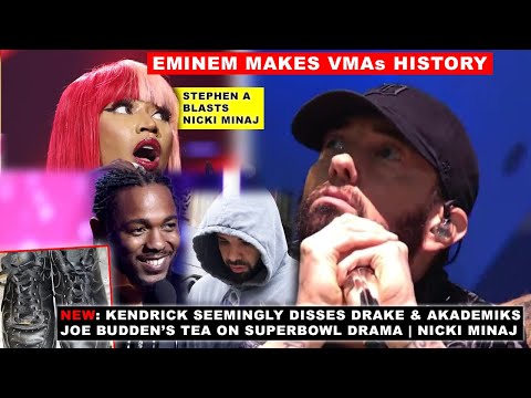 Eminem HOUDINI Wins BIG at VMAs, Kendrick Lamar DISSES Akademiks, Joe Budden Drop Drake vs Jay Z Tea