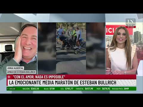 La emocionante media maratón de Esteban Bullrich