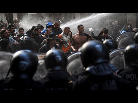 Manifestación e incidentes en Argentina en defensa de Cristina Fernández