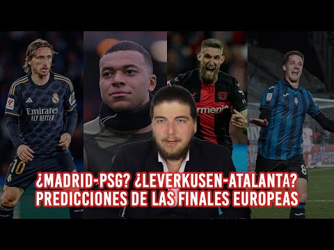 ¿Madrid-PSG? ¿Leverkusen-Atalanta? | Predicciones de las finales europeas en Análisis en Deportes