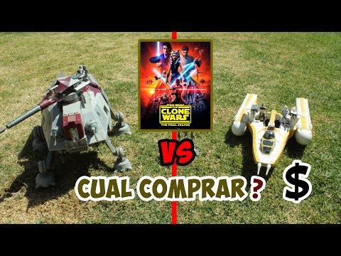 Comprar el AT-TE o Y-Wing Bombardera de STAR WARS ?