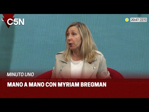 MYRIAM BREGMAN: ¨Que el RADICALISMO se DECIDA¨