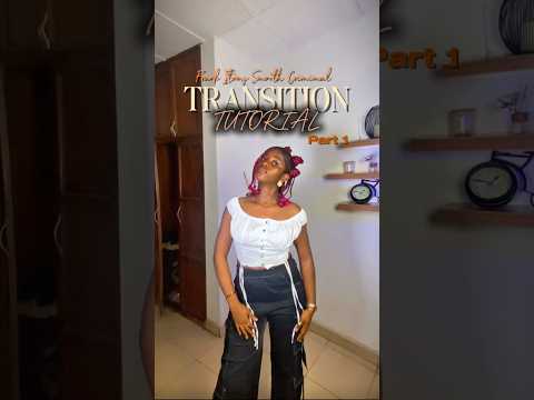 Transition Editing Tutorial ✨🤭 #smoothcriminal #tutorial