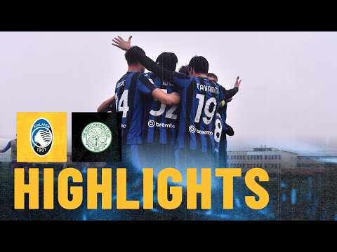 BONSIGNORI GOGGI all’ULTIMO RESPIRO ⚽️🤯 | Atalanta-Celtic 2-1 | Highlights | UEFA Youth League MD3