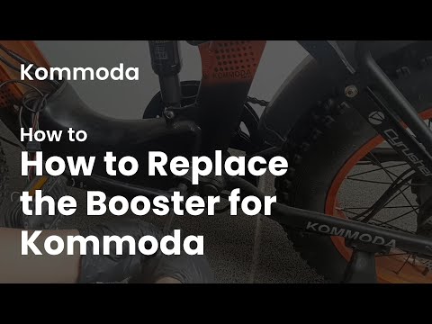 How to replace the booster for kommoda | Cyrusher Sports #quick tips