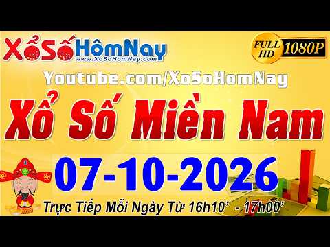 XSMN - Trực tiếp xổ số Miền Nam ngày 07/10/2026, KQXS Đồng Nai XSDN, Cần Thơ XSCT, Sóc Trăng <strong>XSST</strong>
