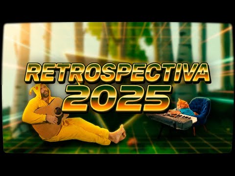 RETROSPECTIVA 2025 - REVENDO E COMENTANDO OS MELHORES MOMENTOS DO ANO [ INVENTO NA HORA🎖️]