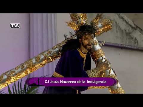 Salida del Cortejo Procesional de la Consagrada Imagen de Jesús Nazareno de la Indulgencia