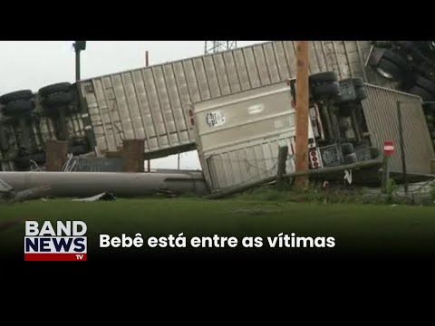 Tornados matam cinco pessoas nos Estados Unidos | BandNews TV