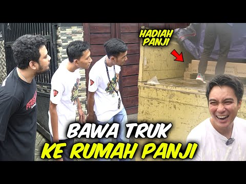 BAWA TRUK KE RUMAH SANG MAESTRO PANJI‼️ DIKIRA ISI BUAYA !!