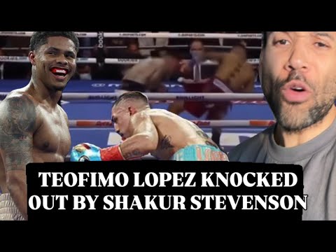 TEOFIMO LOPEZ KN0CKED 0UT BY SHAKUR STEVENSON? #boxing #sport #shakurstevenson #boxer #sports 