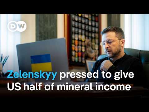 Will Ukraine agree to trade its valuable raw materials for security guarantees? | DW News