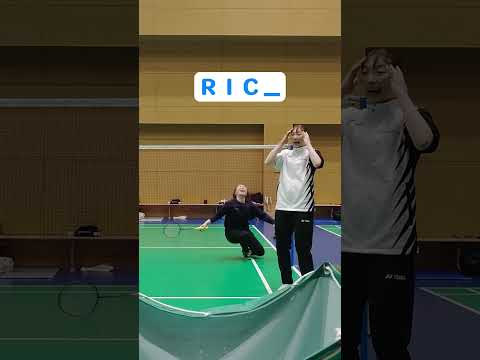 【英語当てクイズ】岐阜ブルヴィック 小西選手が挑戦 🏸Gifu Bluvic’s Konishi takes on the challenge! #岐阜bluvic #shortvideo #s