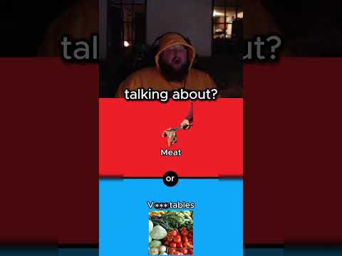 CaseOh Never Chooses Vegetables 😭 #caseoh #meme