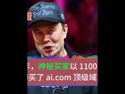 AI顶级域名及幕后神秘身份揭晓 #AI域名 AI顶级域名及幕后神秘身份揭晓#埃隆马斯克 #deepseek