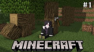 【Minecraft】魔野るしあのソロマイクラ、始まります