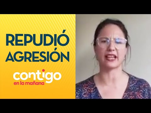 NO SE PUEDE PERMITIR: Alcaldesa de Santiago condenó ataque de ambulantes - Contigo en La Mañana