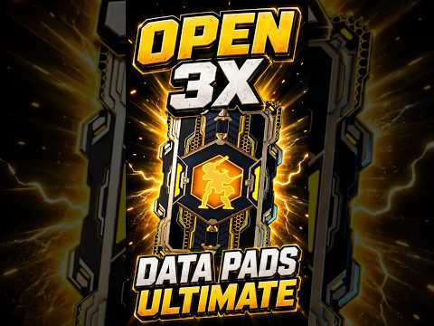 OPEN 3X DATA PADS ULTIMATE 🔥 #warrobots #shorts