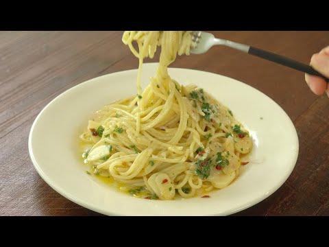 집에 마늘이 많다면, 알리오올리오 파스타 만들어드세요 :: 마늘파스타 :: 오일파스타 :: Aglio Olio Pasta :: Garlic Pasta