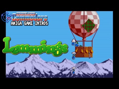 Amiga Game Intro: Lemmings (DMA Design/Psygnosis,1991)