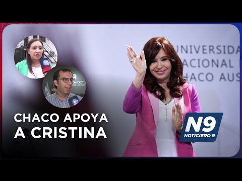 CHACO APOYA A CRISTINA - NOTICIERO 9