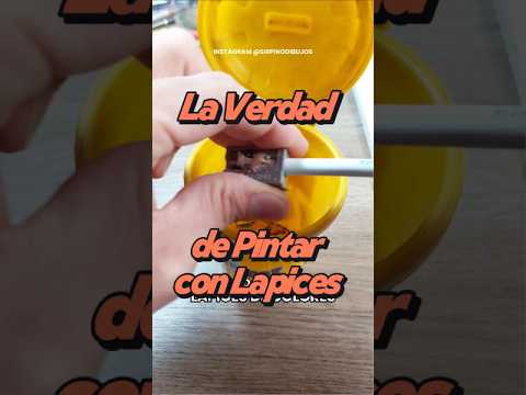 ¿Cuántas veces le sacás punta a tus lápices de colores?