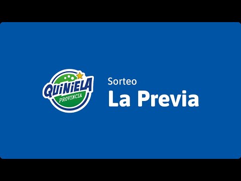 Sorteo de la Quiniela La Previa de la Lotería de la Provincia: 2 de octubre del 2024