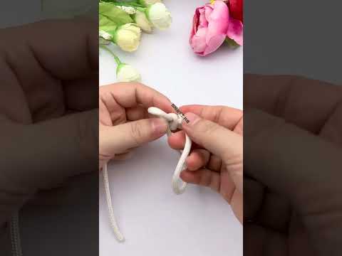 The knot taught by grandma, rope weaving tutorial, sharing of rope weaving skills 0 basic learni