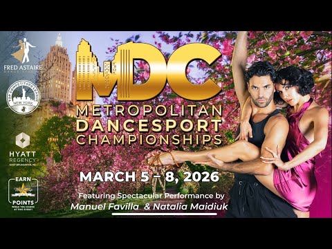 Professional Divisions - Fred Astaire Metropolitan Dancesport 2026