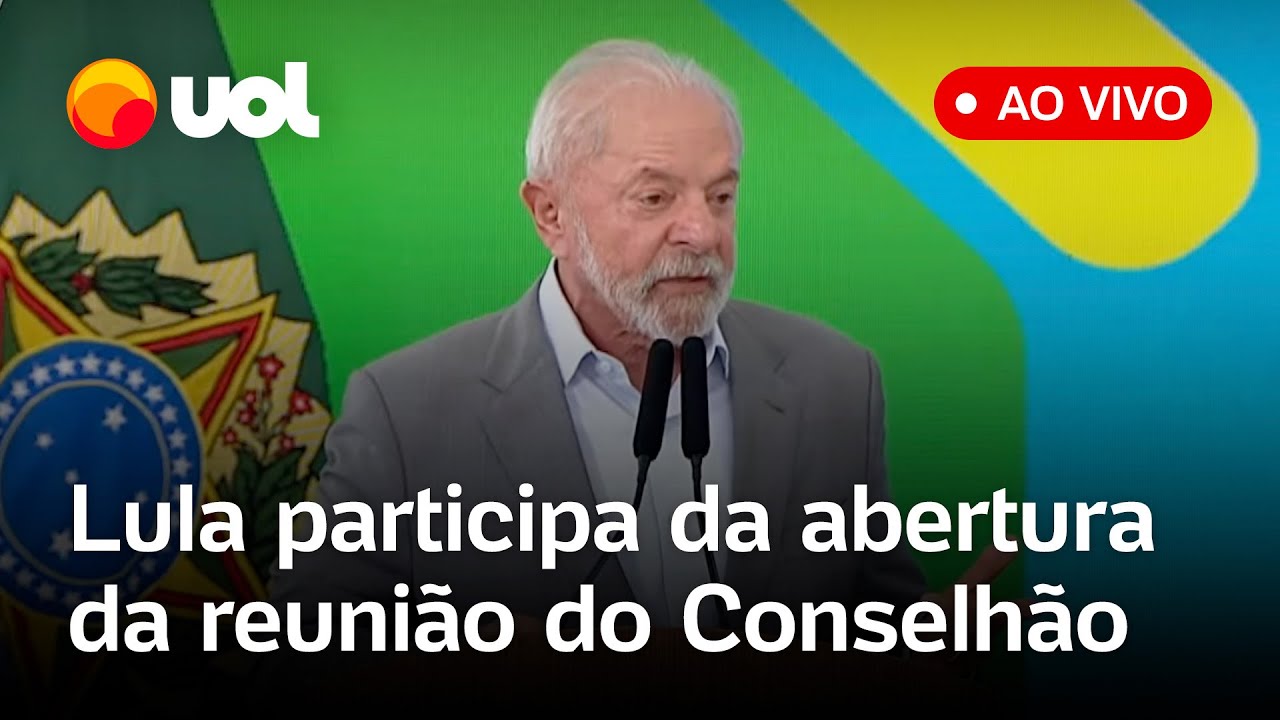 Lula participa de reunião do Conselhão para debater economia desenvolvimento e mais ao vivo