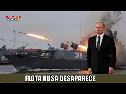 La Flota rusa del mar negro DESAPARECE Ucrania le da el PEOR golpe a PUTIN