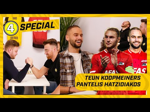 Wie is de grootste slijmbal van AZ!? Mens-erger-je-niet met Koopmeiners en Hatzidiakos