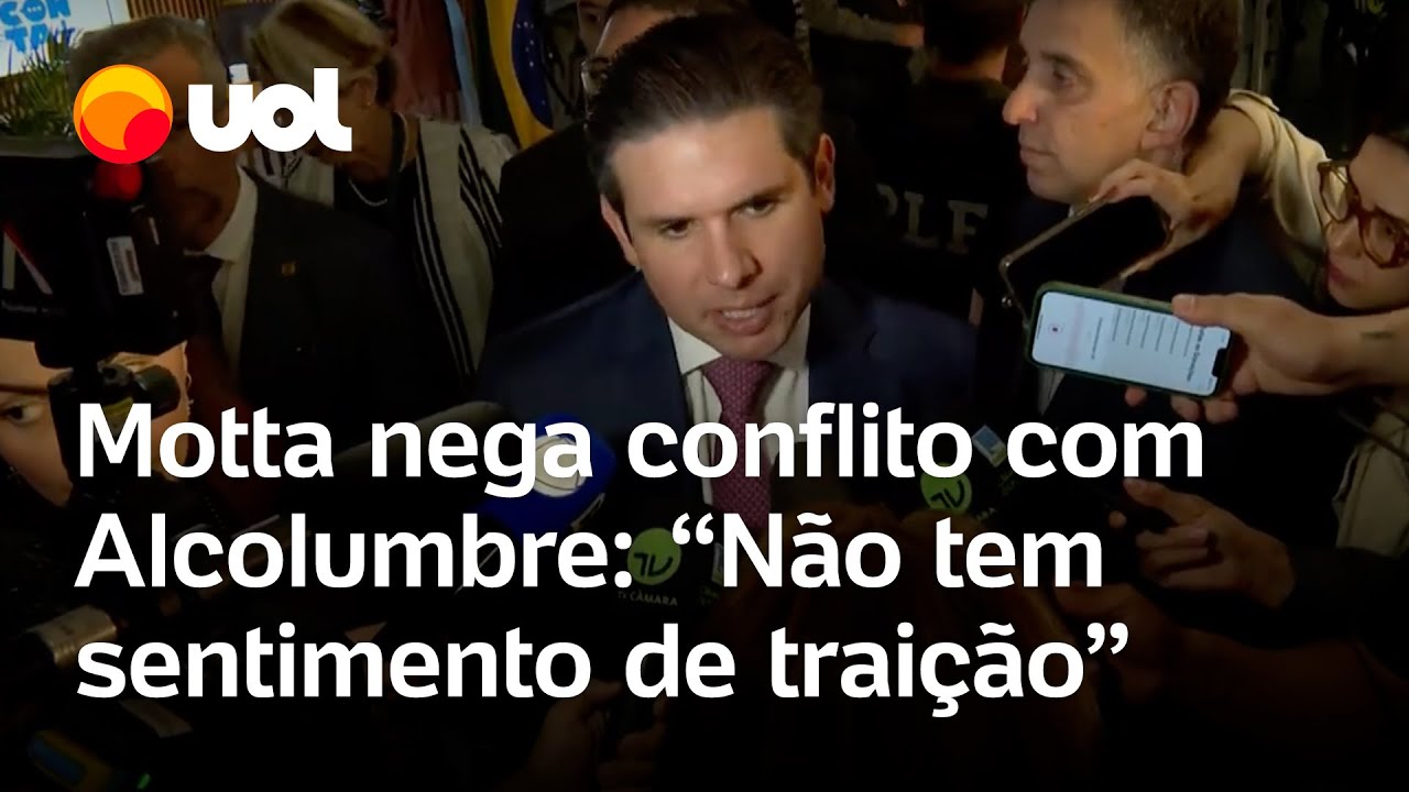Motta nega briga com Alcolumbre após arquivamento da PEC da Blindagem Temos boa relação