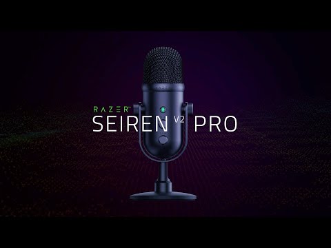 Razer Seiren V2 Pro |  Professional Tone. Signature Sound.