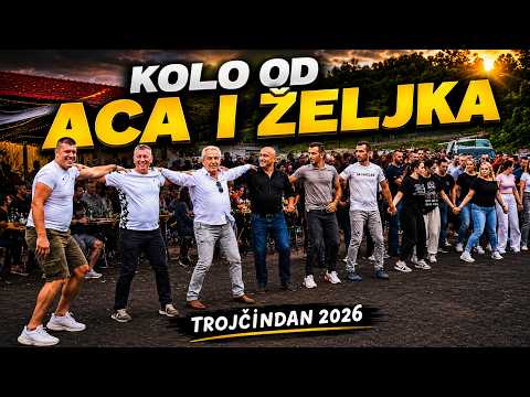 TROJCINDAN 2026 PLJEVLJA KOLO OD ACA BAJICA I ZELJKA STANISICA