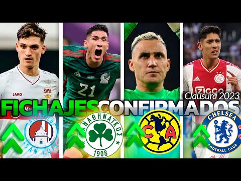 KEYLOR NAVAS AL AMÉRICA | ANTUNA A EUROPA |RUMORES Y FICHAJES CL 2023 | LIGA MX