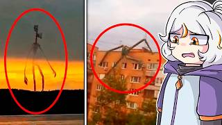 20 CRIATURAS GIGANTES CAPTADAS EN CAMARA 😱😨