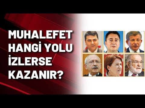 Muhalefete kazandıracak formül ne?