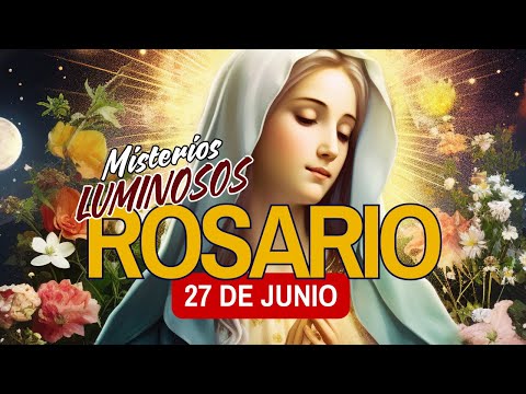 Santo Rosario de hoy Jueves Oracion Catolica Oficial a la Virgen María.