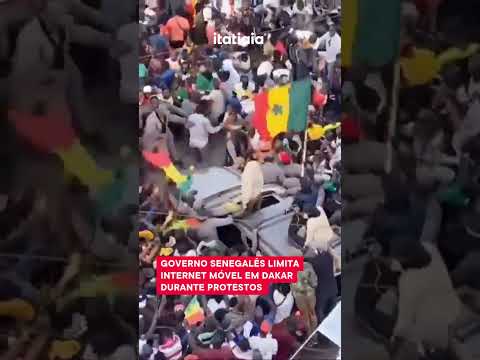 GOVERNO DO SENEGAL CORTA INTERNET MÓVEL NA CAPITAL APÓS PROTESTOS POR ADIAMENTO DAS ELEIÇÕES