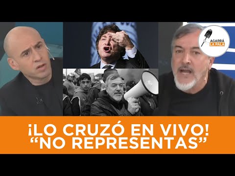 EL PELADO TREBUCQ CRUZÓ A PARASITÓ DE ATE Y LO DEJÓ EN LA LONA: “NO REPRESENTA A LA ARGENTINA”